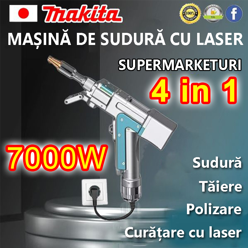 Avansați 50 Makita 7000W 4 în 1 inovatoare pistol de sudură laser